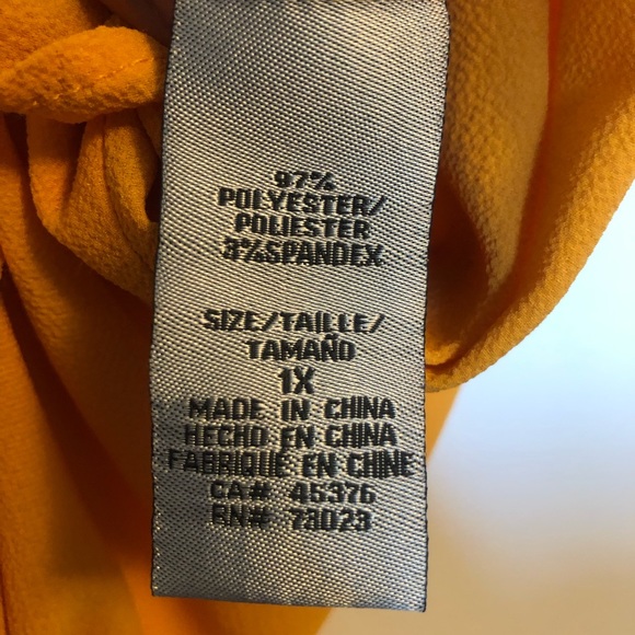 Suzy Shier Sleeveless Top. Size 1x - Picture 7 of 8